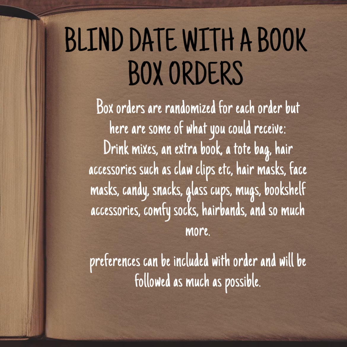 Blind Date with a Book